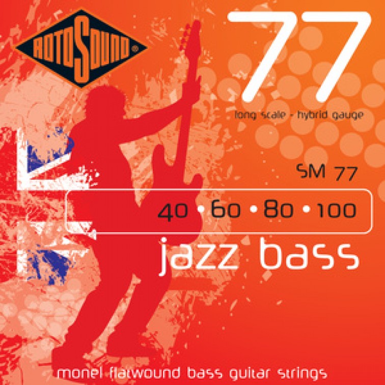 Струни за бас китара ROTOSOUND Jazz SM77   